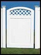 Illusions Vinyl Gate Styles - Tongue And Groove Gates